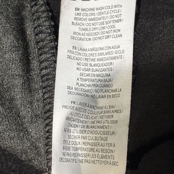 Gaiam Women's Activewear Jogger Pant Size Large Black Fleece Front Pockets Yoga - Picture 13 of 13